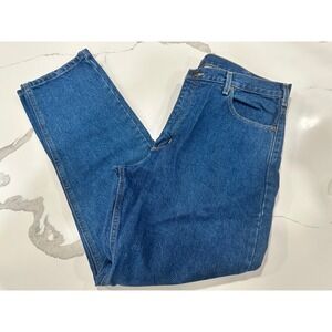Carhartt Traditional Fit Mens Blue Denim Jeans 38x32